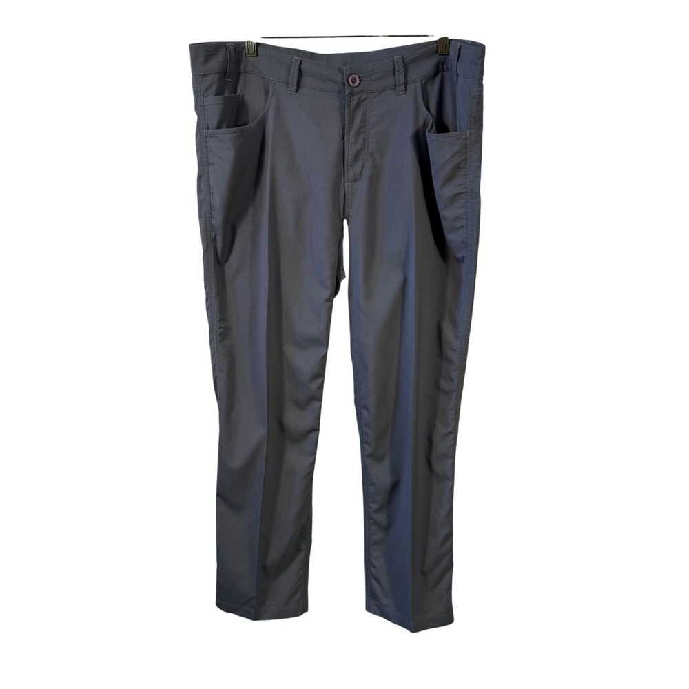 Tasc‎ Performance Mens Gray Bamboo Viscose Blend Stretch Chino Pants Size 38